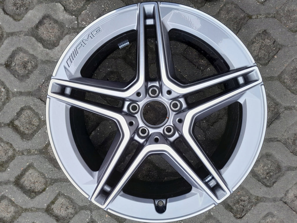 1x Alufelge 19 Zoll 8.0" 5x112 38ET A2534015300 Mercedes-Benz Glc Rim Wheel FEL4987031799sh