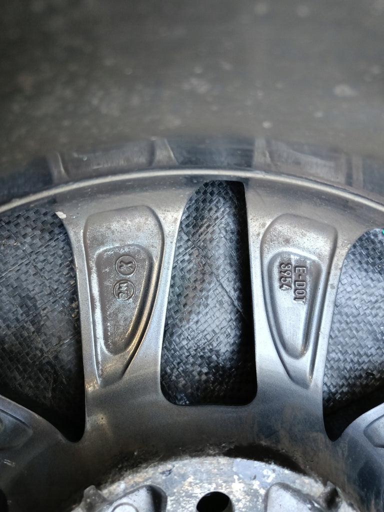 1x Alufelge 16 Zoll 6.5" 5x114.3 50ET Glanz Graphit 52910-G4200 Hyundai I I40 Mg FEL2245747357ea
