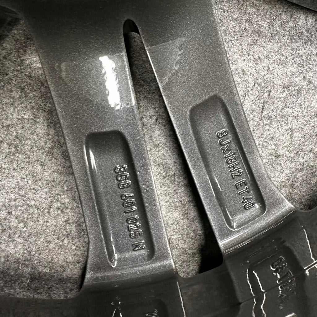 4x Alufelge 18 Zoll 8.0" 5x112 40ET Glanz Grau 3G8601025N VW Passat B8 Arteon FEL3116882320tg