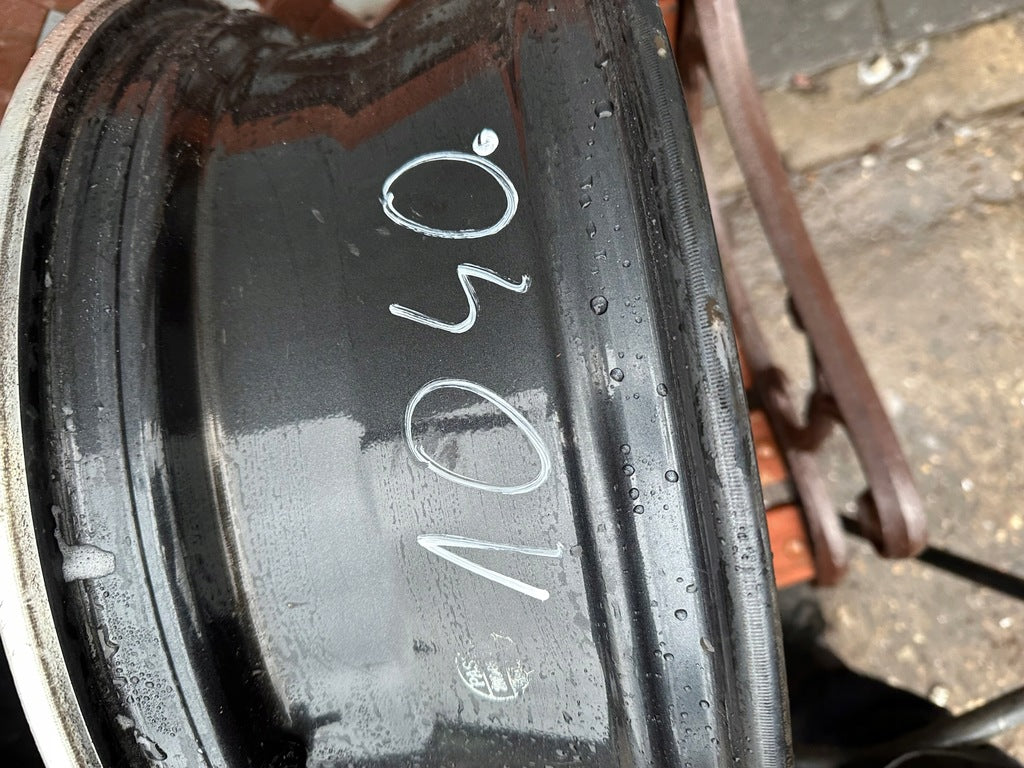 1x Alufelge 17 Zoll 6.5" 5x114.3 45ET Glanz Graphit N86701 Mg Leaf Rim Wheel FEL7094502424qb