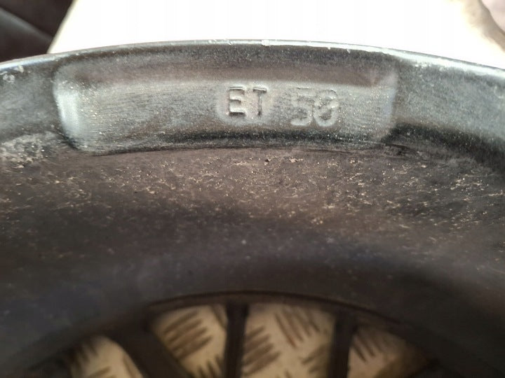 1x Alufelge 19 Zoll 8.0" 5x108 50ET Matt Schwarz APR9KHKA50 Rim Wheel FEL9392378896fz