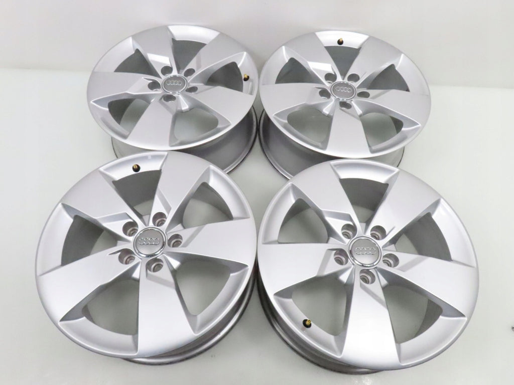 4x Alufelge 17 Zoll 7.0" 5x112 47ET Glanz Silber 8S0601025J Audi Tt Rim Wheel FEL9258570011jd