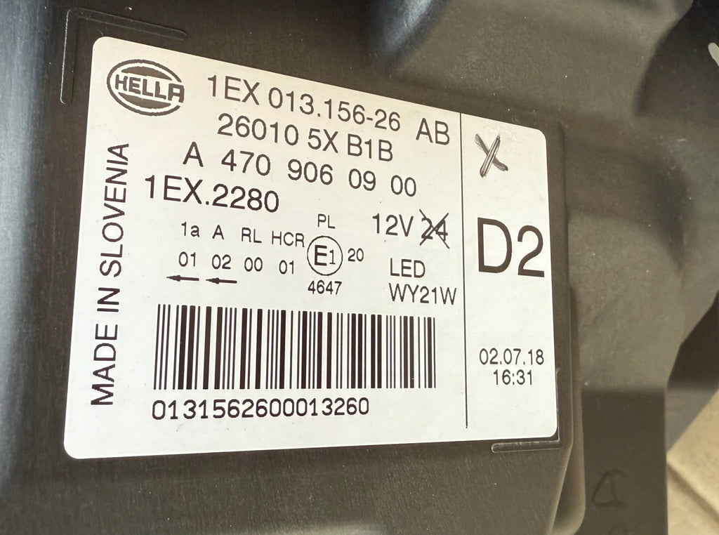 Frontscheinwerfer Mercedes-Benz A4709060900 LED Rechts Scheinwerfer Headlight SCH9106311947ge