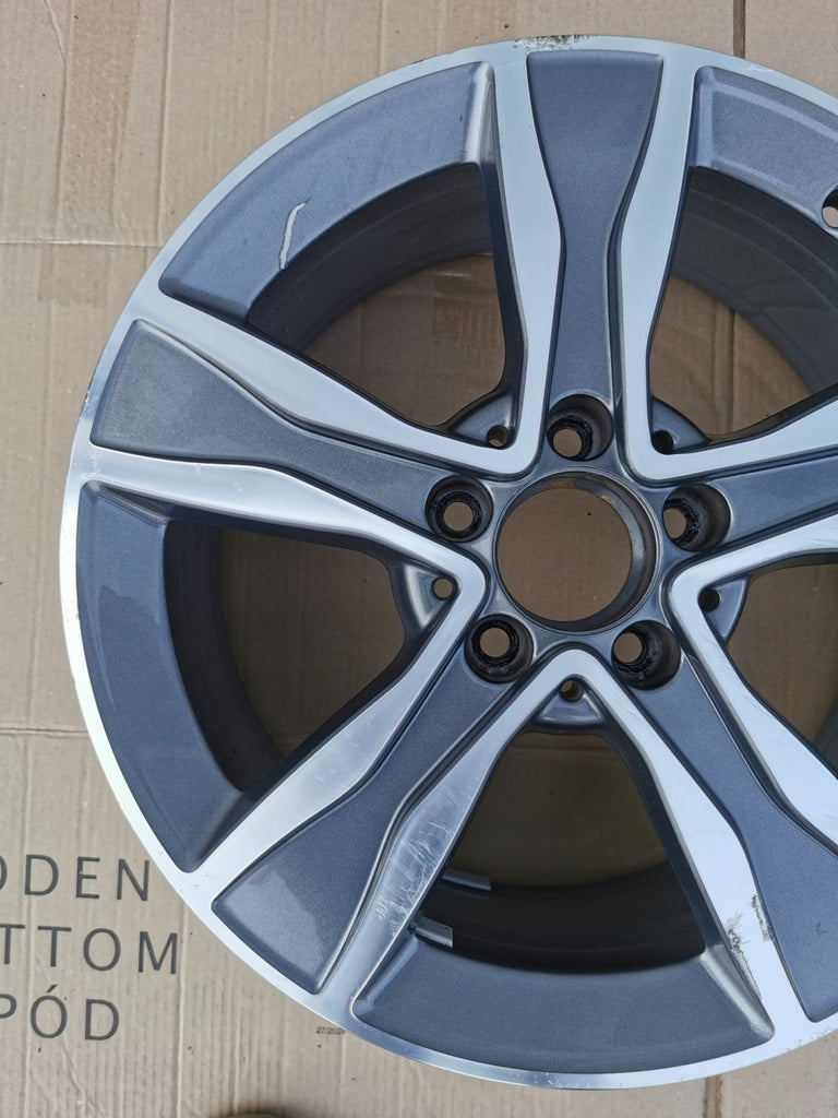 1x Alufelge 17 Zoll 7.0" 5x112 48 5ET A2054010800 Mercedes-Benz W205 Rim Wheel FEL6504234933ia