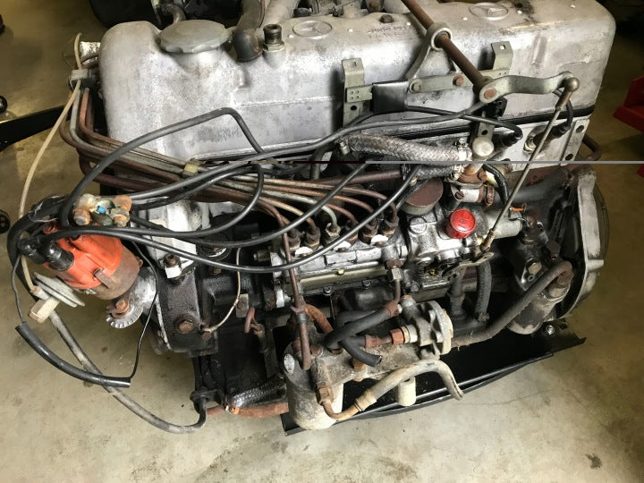 Motor Mercedes-Benz W111 W112 129-980-10 2.5 Benzin Engine Komplett MOT2975627416cv