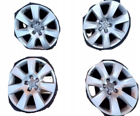 4x Alufelge 18 Zoll 7.5" 5x130 26ET Glanz Silber 4H0601025B Audi A8 Rim Wheel FEL4784184957wr