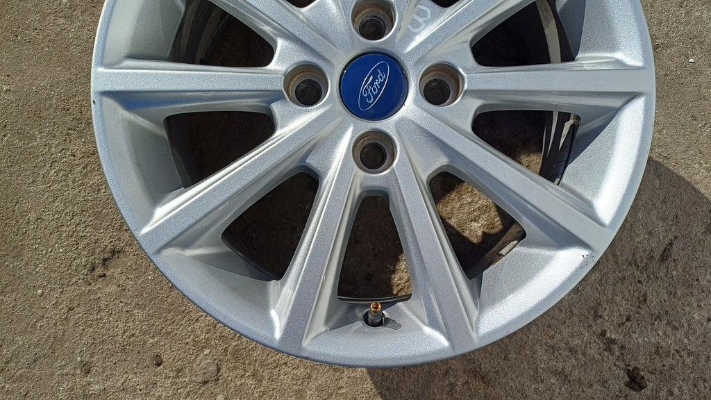 1x Alufelge 16 Zoll 6.5" 4x108 47 5ET H1BC-1007-B1A Ford Fiesta Rim Wheel