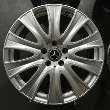 Laden Sie das Bild in den Galerie-Viewer, 4x Alufelge 18 Zoll 8.0" 5x112 41ET A2224010902 Mercedes-Benz W221 Rim Wheel FEL9051043558lf