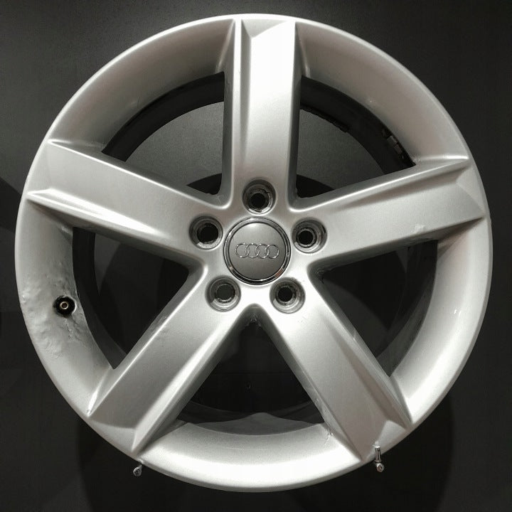 4x Alufelge 17 Zoll 7.0" 5x112 46ET Silber 8K0071497 Audi A4 B8 Rim Wheel FEL1010022511ul