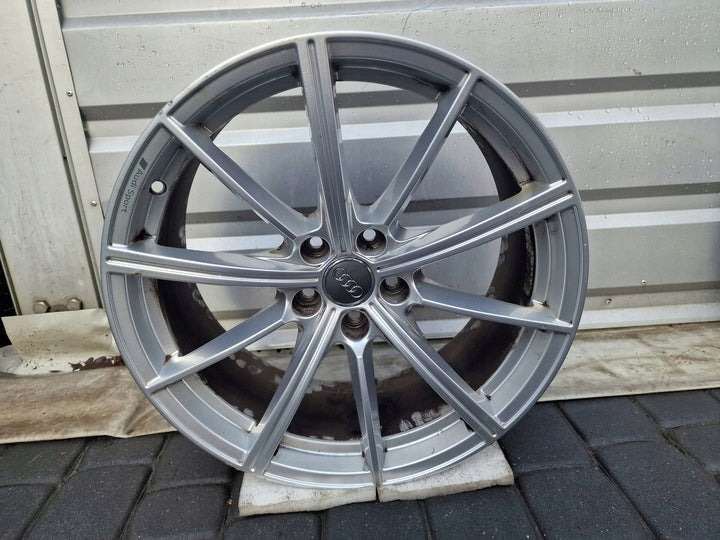 1x Alufelge 19 Zoll 8.0" 5x112 26ET Glanz Silber 8W0601025CP Audi Rim Wheel FEL7934492854ii