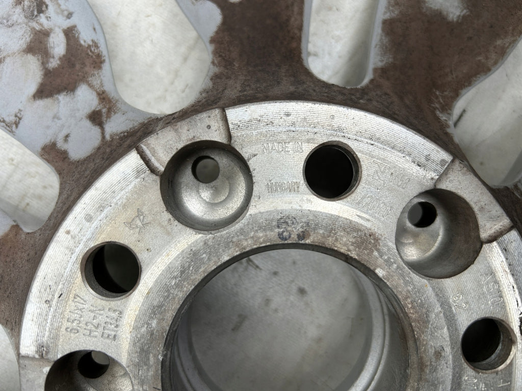 1x Alufelge 17 Zoll 6.5" 5x112 34 5ET A2064010100 Mercedes-Benz W206 Rim Wheel