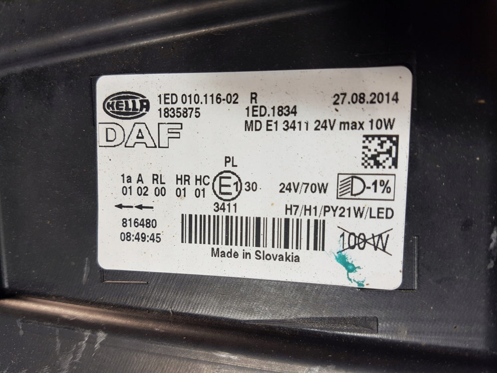 Frontscheinwerfer Daf 1835875 Rechts Scheinwerfer Headlight SCH4640216783ue