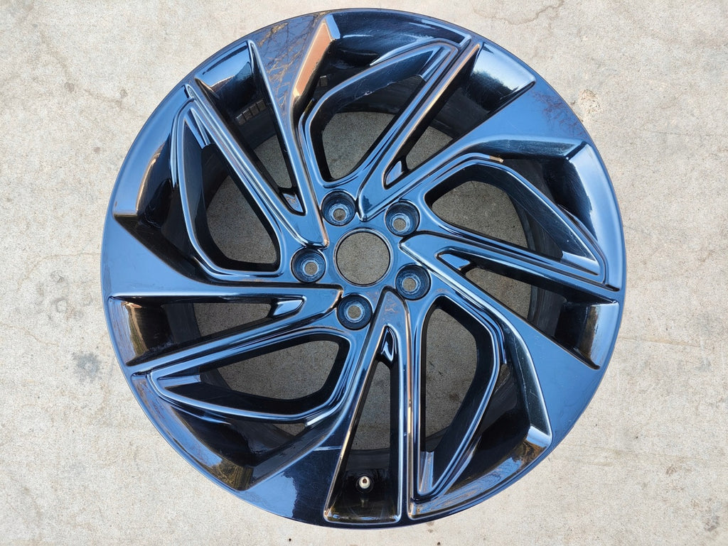 1x Alufelge 19 Zoll 7.5" 5x114.3 53ET Glanz Schwarz 52910-D7470 Hyundai Tucson FEL8136644281mp