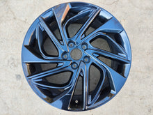 Load image into Gallery viewer, 1x Alufelge 19 Zoll 7.5" 5x114.3 53ET Glanz Schwarz 52910-D7470 Hyundai Tucson FEL8136644281mp