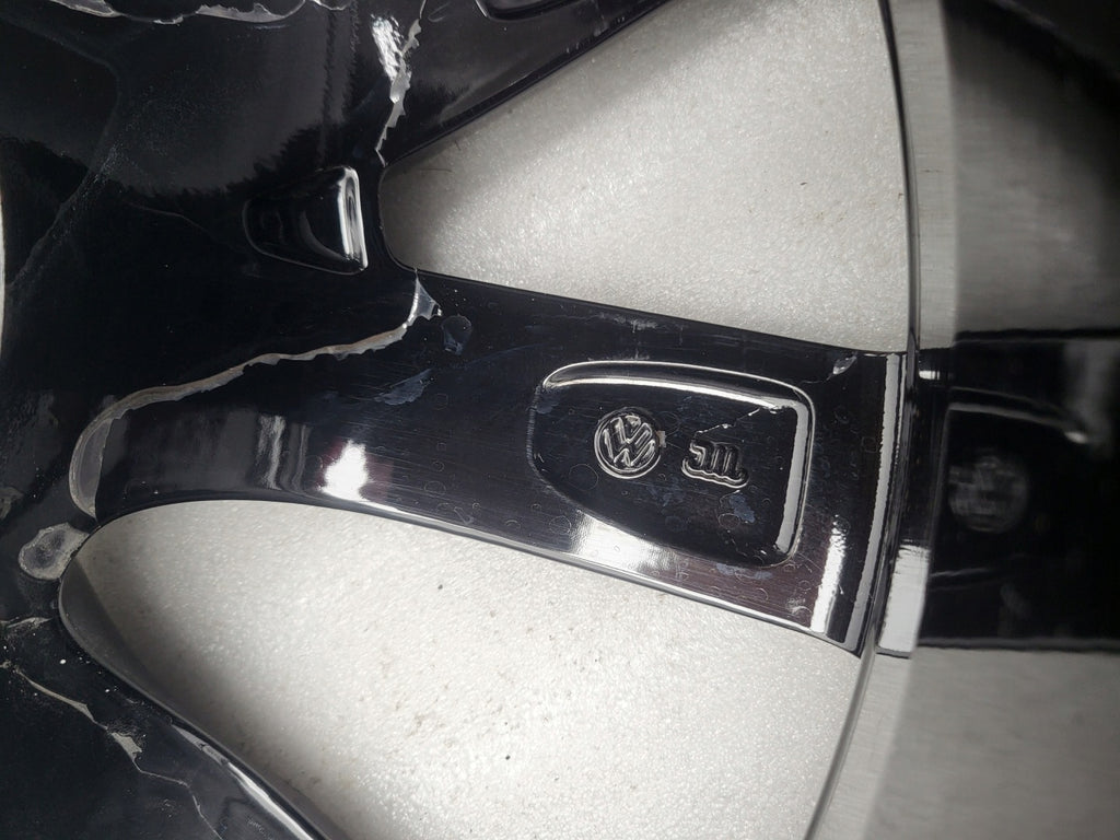 1x Alufelge 18 Zoll 7.5" 5x112 51ET Glanz Schwarz 5K0601025AC VW Golf Vii FEL5266525507tv