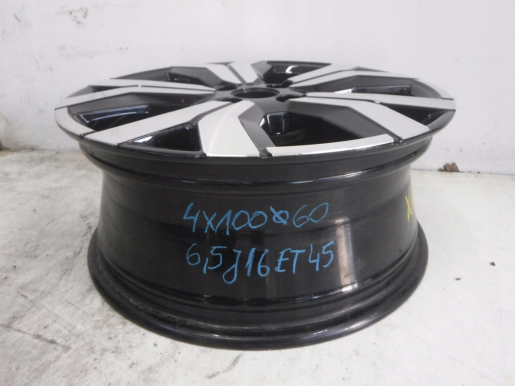 1x Alufelge 16 Zoll 6.5" 4x100 403004026R 403009410R Dacia I 1 Z Rim Wheel FEL1053354095op