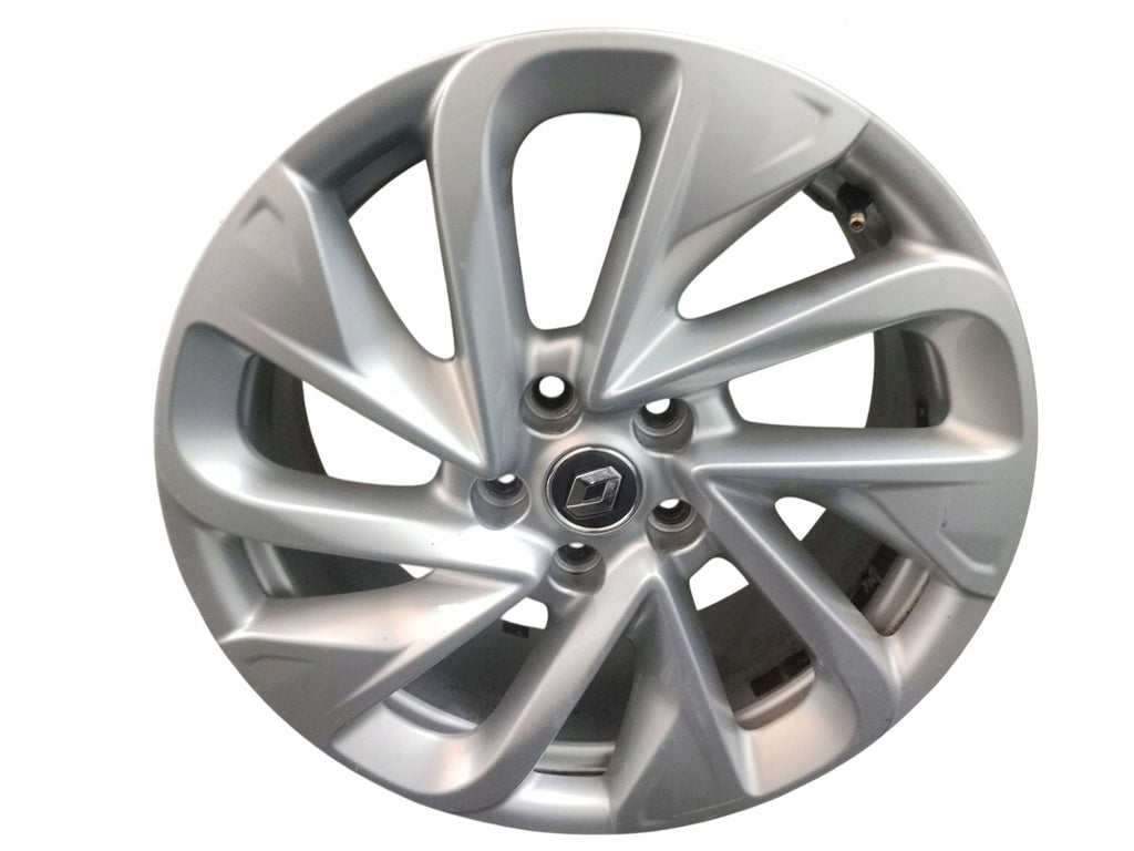 1x Alufelge 18 Zoll 7.5" 5x114.3 39ET Glanz Silber 403006653R Renault Espace I V FEL9109645179qn