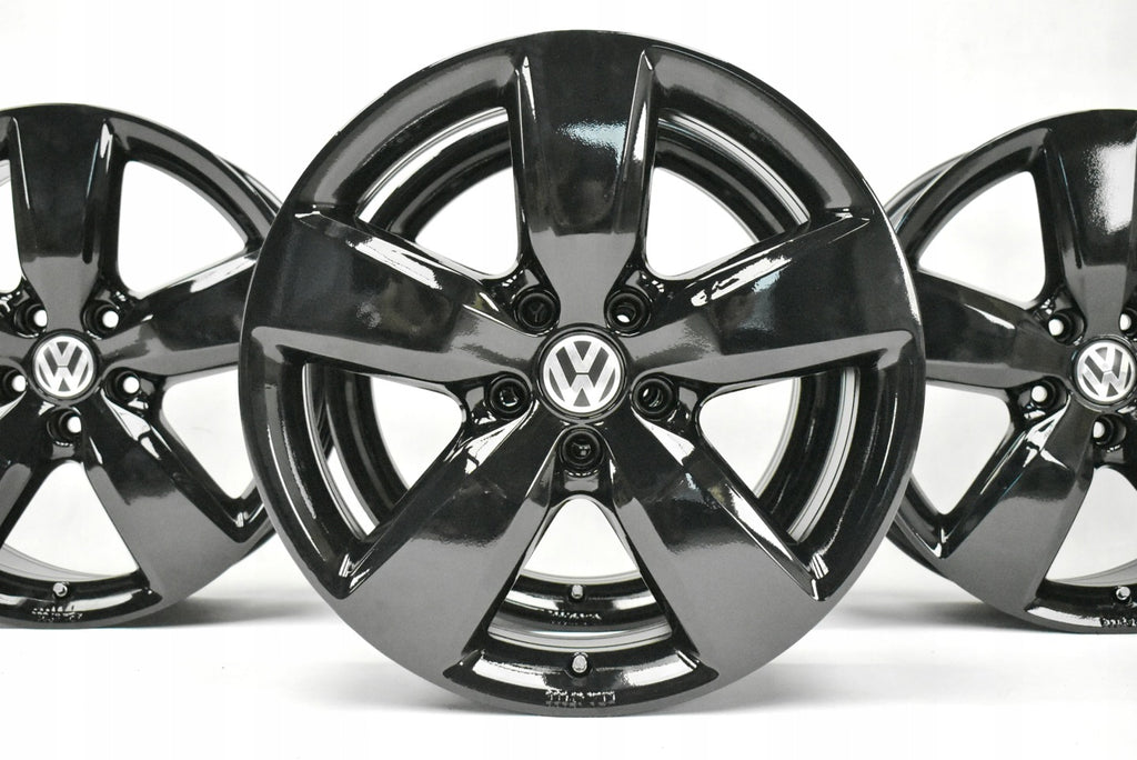4x Alufelge 19 Zoll 8.0" 5x120 43ET Glanz Schwarz 2H0071499 VW Amarok Rim Wheel FEL3656862585ox