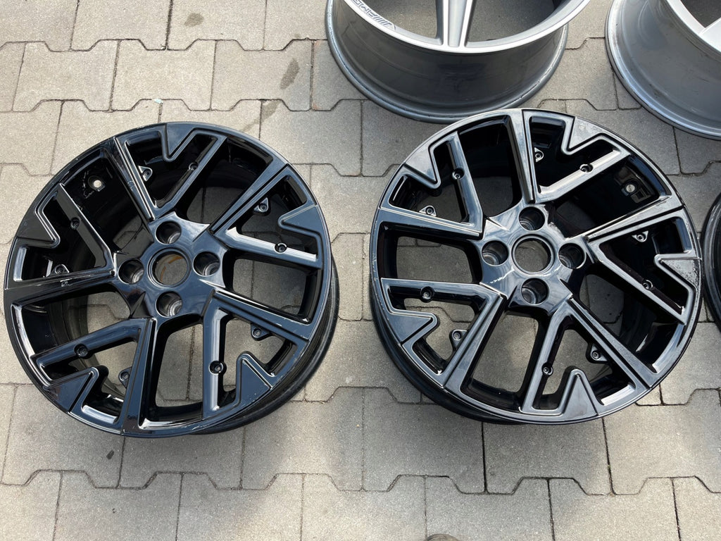 1x Alufelge 17 Zoll 7.0" 4x108 32ET Glanz Opel Corsa F Rim Wheel FEL1548437882ri