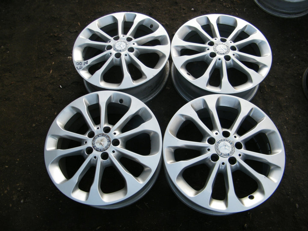 4x Alufelge 17 Zoll 6.5" 5x112 38ET Schwarz Mercedes-Benz Viano Rim Wheel FEL8247879226yj