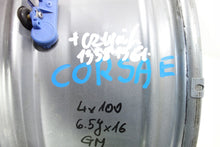 Load image into Gallery viewer, 1x Alufelge 16 Zoll 6.5" 4x100 40ET Glanz Graphit 13581561 Opel Corsa E FEL7641466718ti