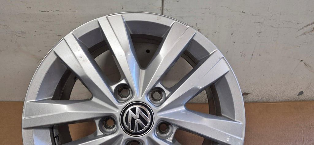 1x Alufelge 16 Zoll 6.5" 5x120 51ET Glanz Silber 7E0601025N VW Multivan FEL1478070436bu