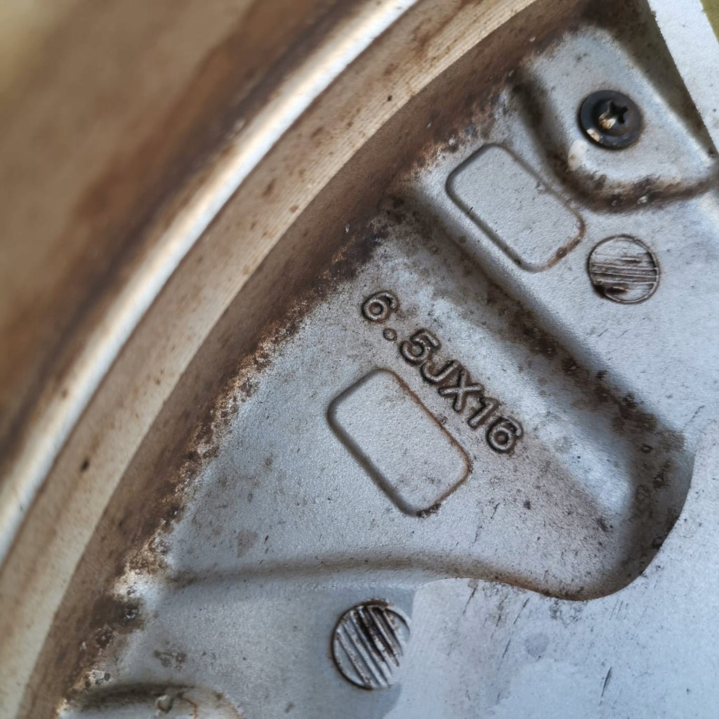 1x Alufelge 16 Zoll 6.5" 5x114.3 50ET Matt Weiß 52910-G7200 Hyundai Ioniq FEL4877970422ze