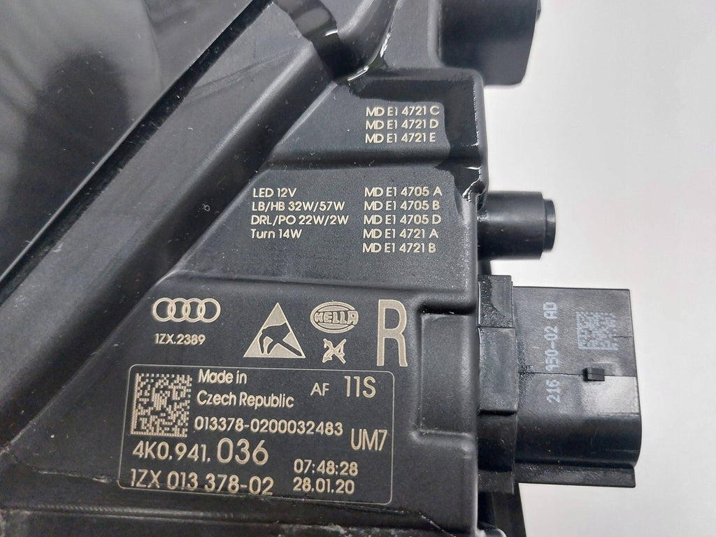 Frontscheinwerfer Audi A6 Laser Rechts Scheinwerfer Headlight SCH5893836465ds