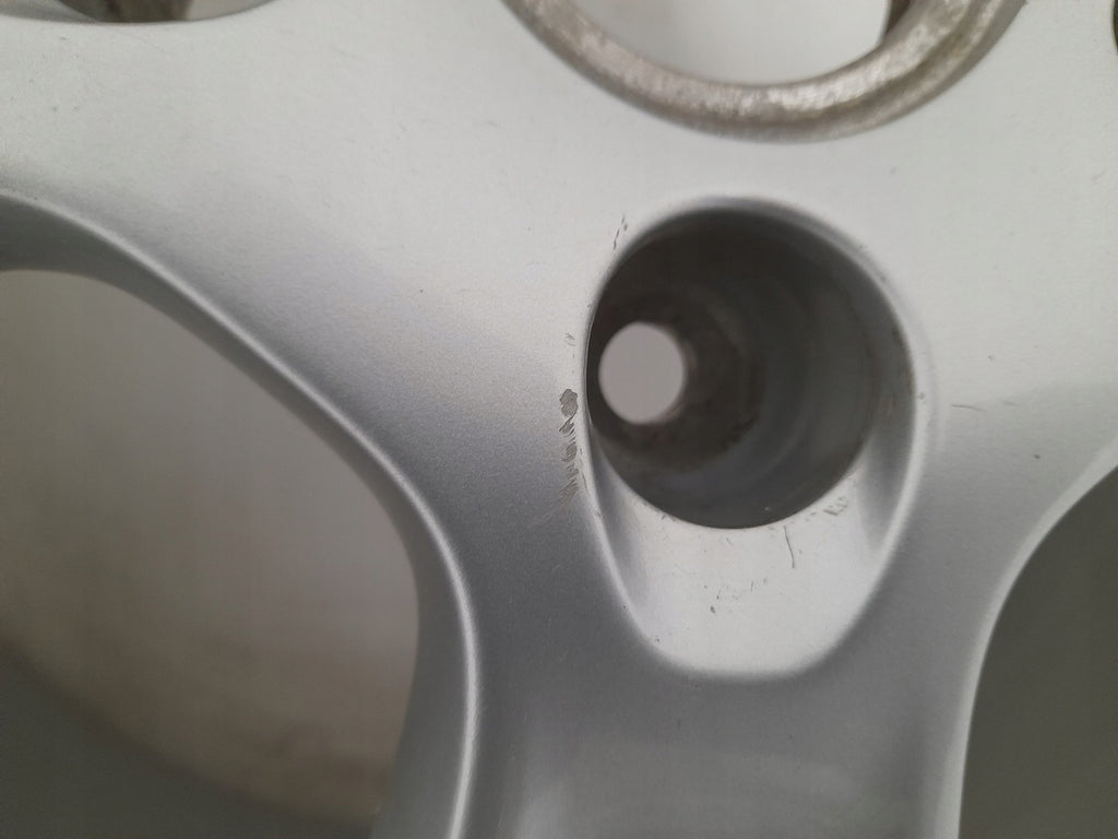 1x Alufelge 17 Zoll 6.5" 5x130 55ET Glanz Silber 98736212205 Porsche Rim Wheel FEL4659722953gf