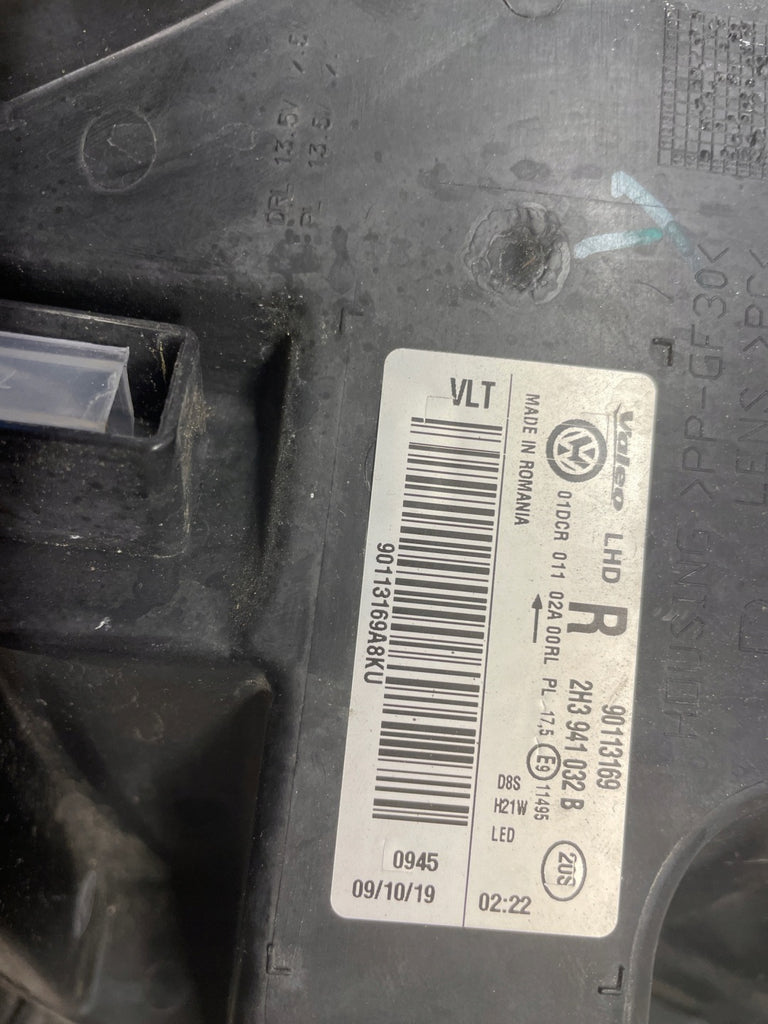 Frontscheinwerfer VW Amarok 2H3941032B Xenon Rechts Scheinwerfer Headlight SCH3849684553vy