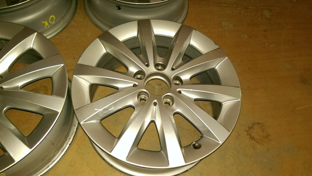 4x Alufelge 16 Zoll 6.5" 5x112 38ET Mercedes-Benz W176 W168 W204 W203 W245 W169 FEL8040241605sd