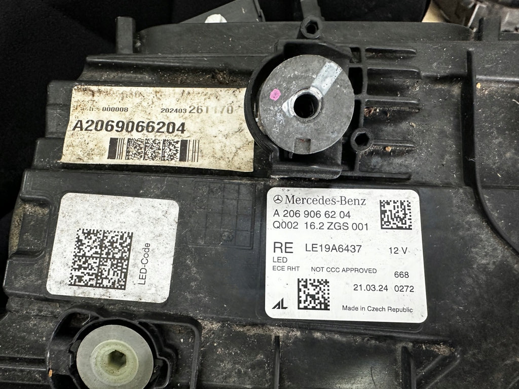 Frontscheinwerfer Mercedes-Benz A2069066204 LED Rechts Scheinwerfer Headlight SCH5300768674kv
