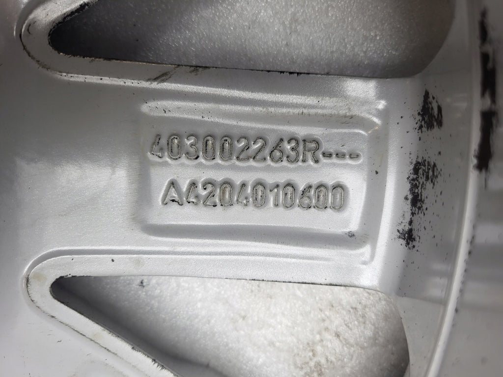 1x Alufelge 16 Zoll 6.5" 5x114.3 40ET A4204010600 Mercedes-Benz Citan Trafic FEL6360482882vb