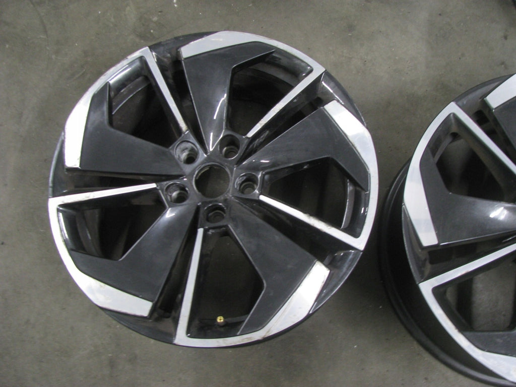 1x Alufelge 18 Zoll 7.5" 5x112 48ET Glanz Schwarz 5E3601025N Skoda I Rim Wheel FEL3847768706fe