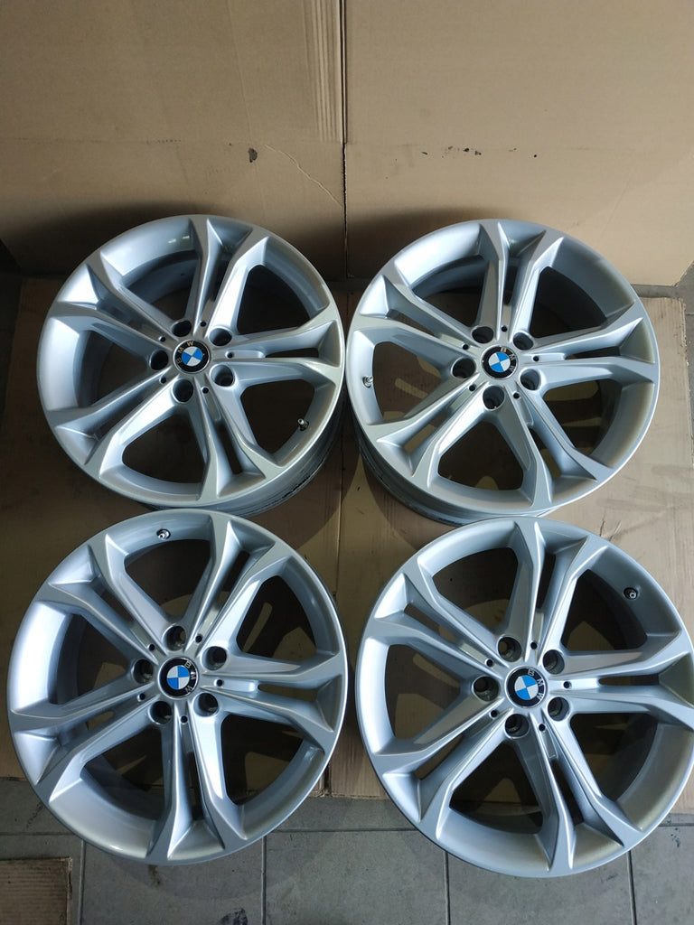 4x Alufelge 18 Zoll 7.0" 5x112 22ET Glanz Silber 6876918 BMW X3 G01 G02 FEL5828799598mp