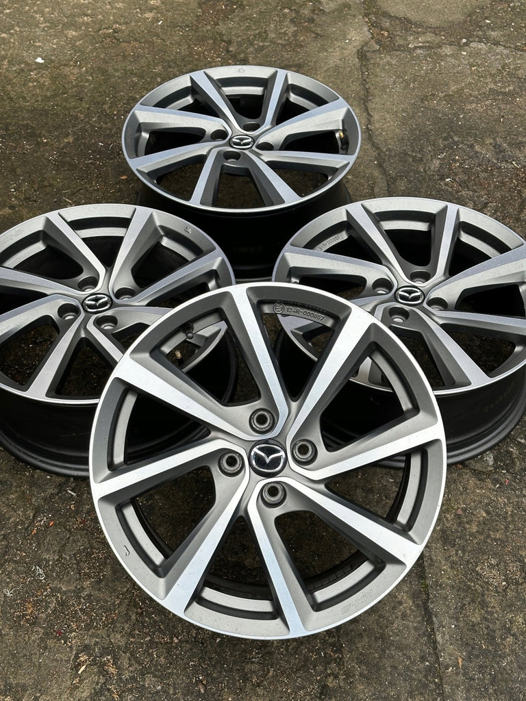 4x Alufelge 17 Zoll 7.0" 4x100 45ET Glanz Grau NA1PV3810 Mazda Mx5 Mx-5 Nd I FEL3042299742vb