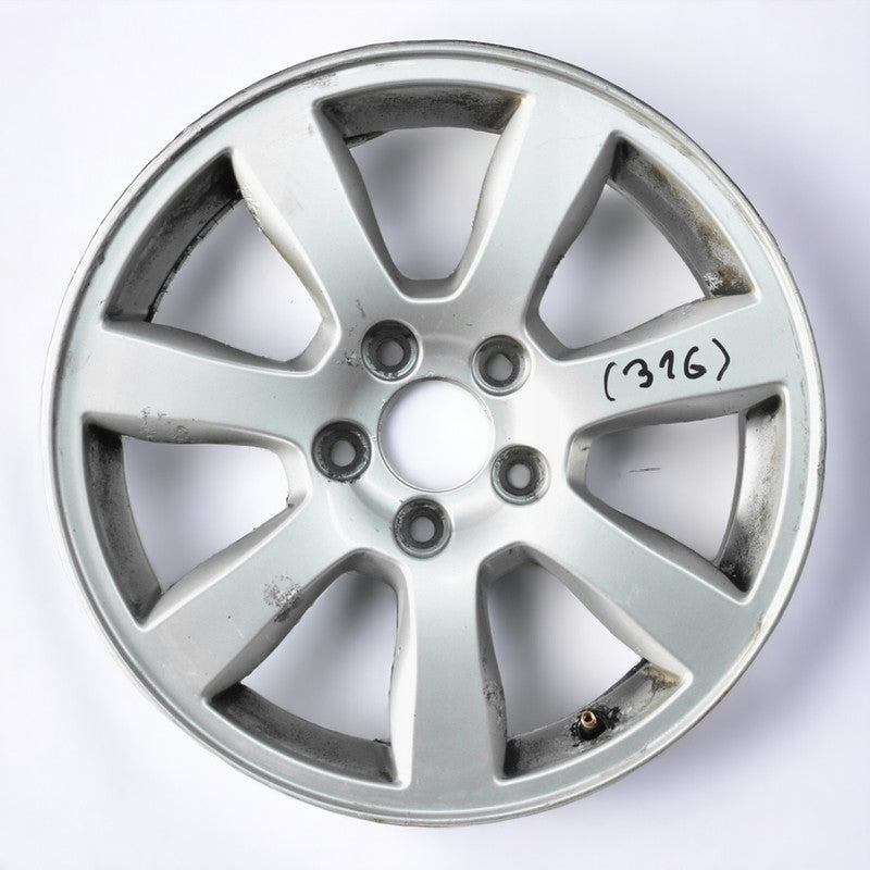 1x Alufelge 16 Zoll 7.0" 5x108 50ET Silber 31381194 Volvo S60 S80 C30 S40 V50