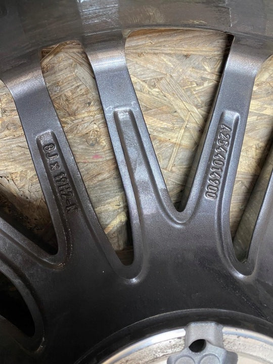 1x Alufelge 19 Zoll 8.0" 5x112 32ET A2544014900 Mercedes-Benz Glc Rim Wheel FEL4409703814go