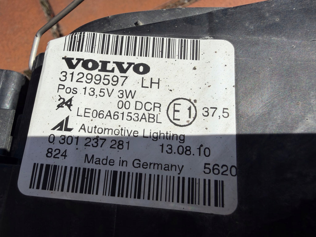 Frontscheinwerfer Volvo S40 31299597 Links Scheinwerfer Headlight SCH8937423520op