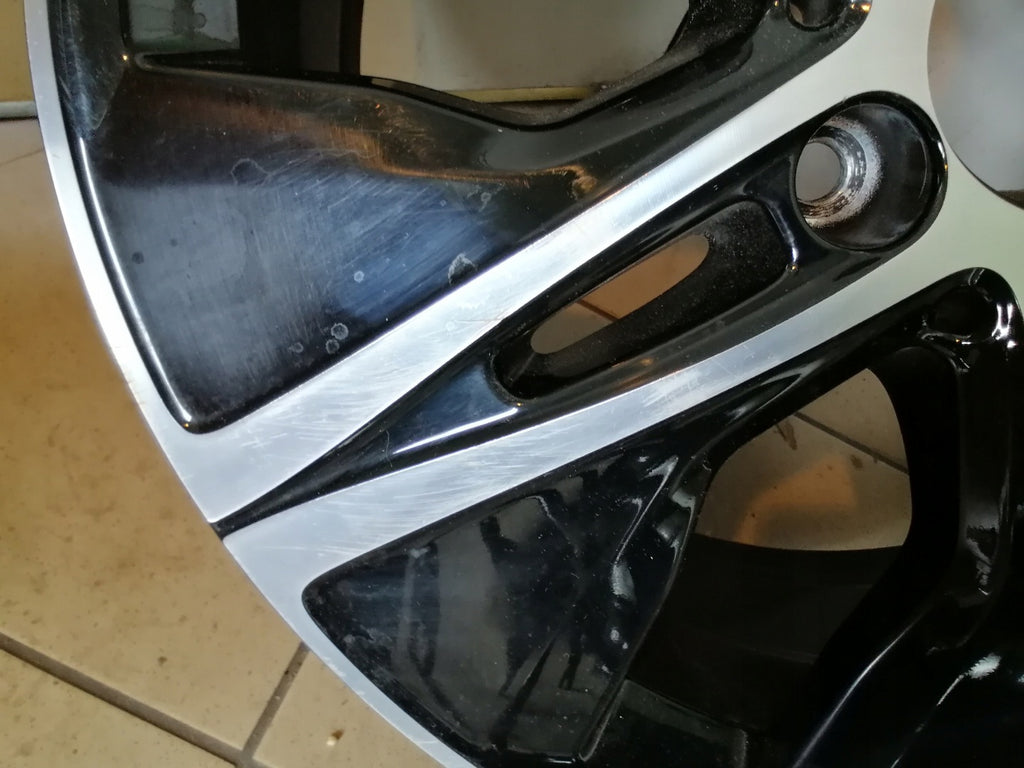 1x Alufelge 17 Zoll 7.0" 5x112 48ET Glanz Schwarz A2054019000 Mercedes-Benz C205 FEL3819974014ua