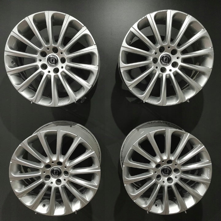 4x Alufelge 18 Zoll 8.0" 5x112 35ET Glanz Silber Mercedes-Benz W213 W212 FEL9538748194ii