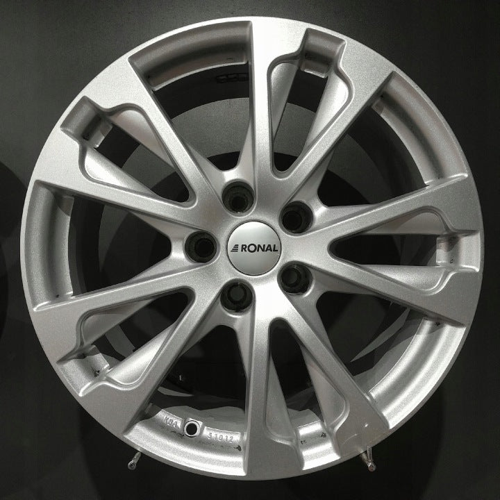4x Alufelge 17 Zoll 7.5" 5x112 27ET Glanz Silber KBA51012 BMW 5 G31 G30 3 G20 FEL5498215628mh