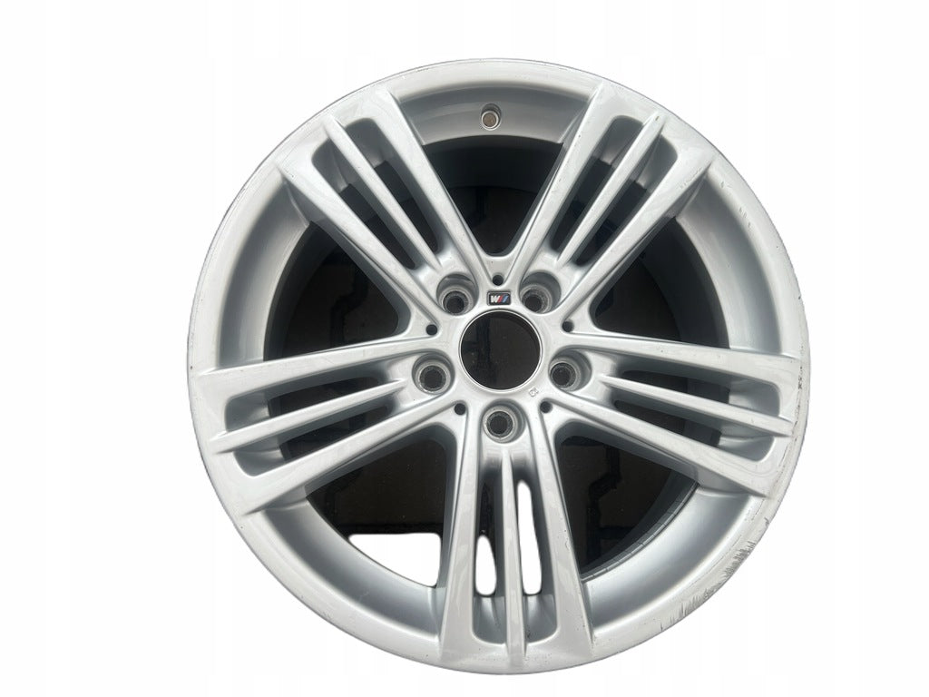 1x Alufelge 19 Zoll 8.0" 5x120 43ET Glanz Silber 7844249 BMW X3 Rim Wheel FEL6916054924hu
