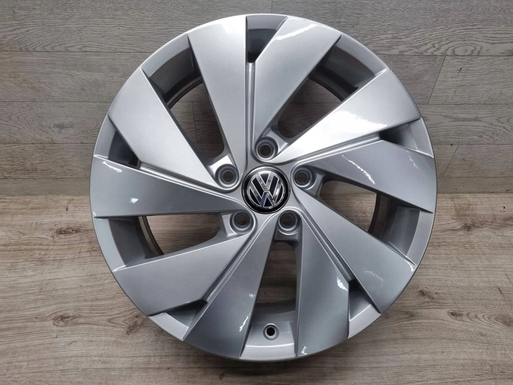 4x Alufelge 17 Zoll 6.5" 5x112 46ET Glanz Silber 5H0601025B VW Golf Viii FEL5716081126ii