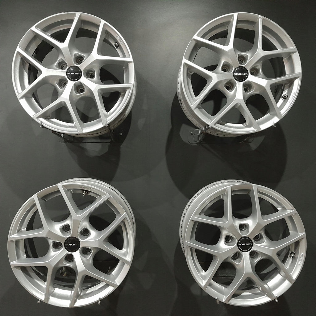 4x Alufelge 16 Zoll 7.0" 5x112 38ET Glanz Silber Audi C6 A4 B7 Mini Rim Wheel FEL6992391894ca