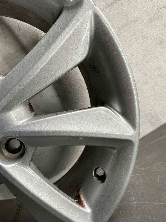 1x Alufelge 16 Zoll 6.5" 4x108 47 5ET Glanz Silber H1BJ-1007-C1A Ford Fiesta I FEL6585066119rm
