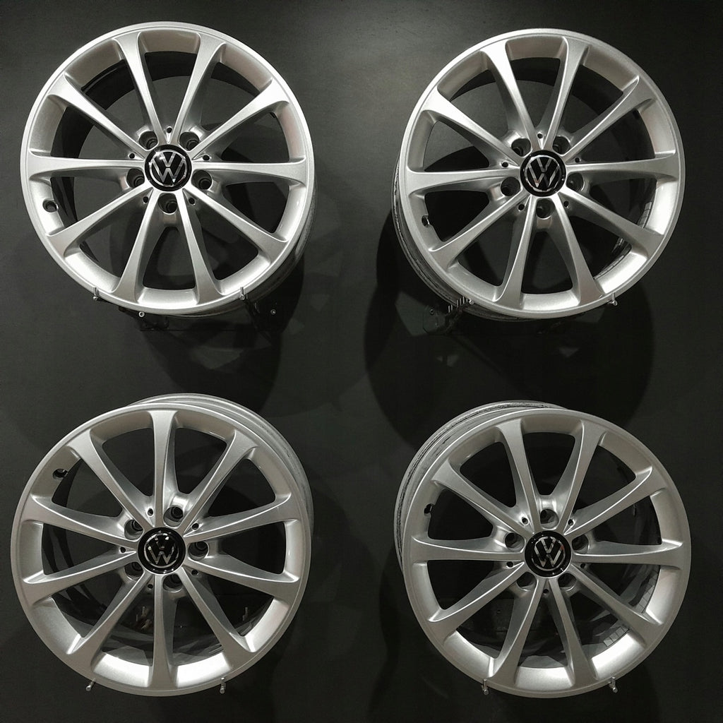 4x Alufelge 17 Zoll 6.5" 5x112 44ET Mercedes-Benz Passat B8 Golf I Rim Wheel FEL9991214102nf