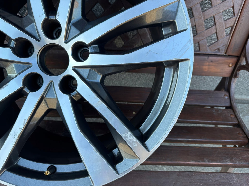 1x Alufelge 19 Zoll 8.5" 5x112 40ET Glanz Graphit 4K0601025H Audi A6 C8 Mg FEL1756928648ad