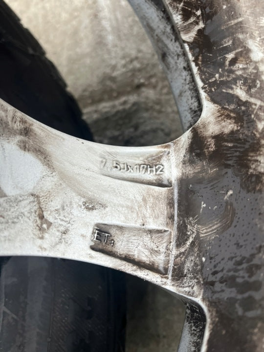 4x Alufelge 17 Zoll 7.5" 5x112 KBA47136 Rim Wheel FEL3096063557ls