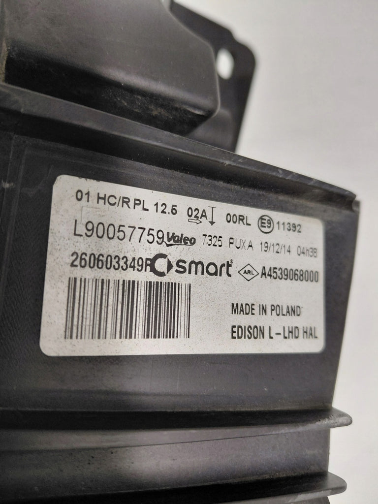 Frontscheinwerfer Smart 260603349R A4539068000 LED Links Scheinwerfer Headlight SCH6143247300ib